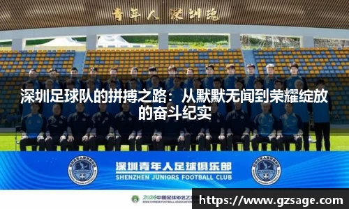 深圳足球队的拼搏之路：从默默无闻到荣耀绽放的奋斗纪实
